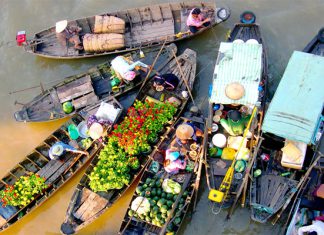 Chợ Nổi Cái Bè Tiền Giang - Hành trình khám phá nét đẹp sông nước