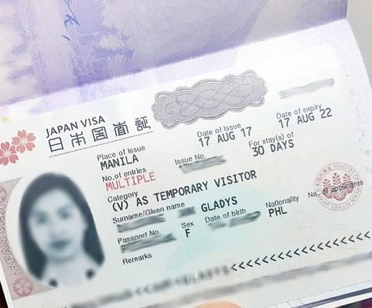 visa Nhat ban